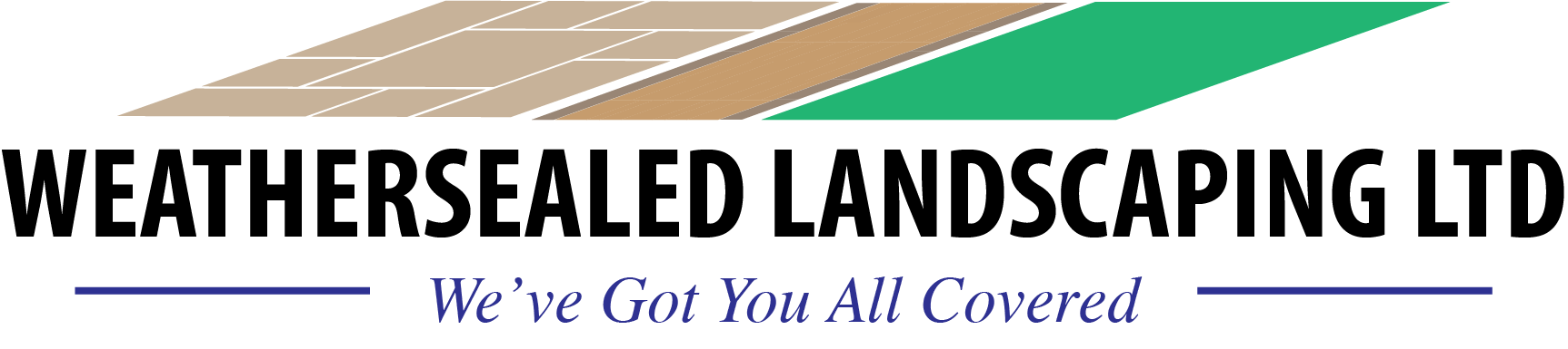 Weathersealed Landscaping Ltd. Logo.